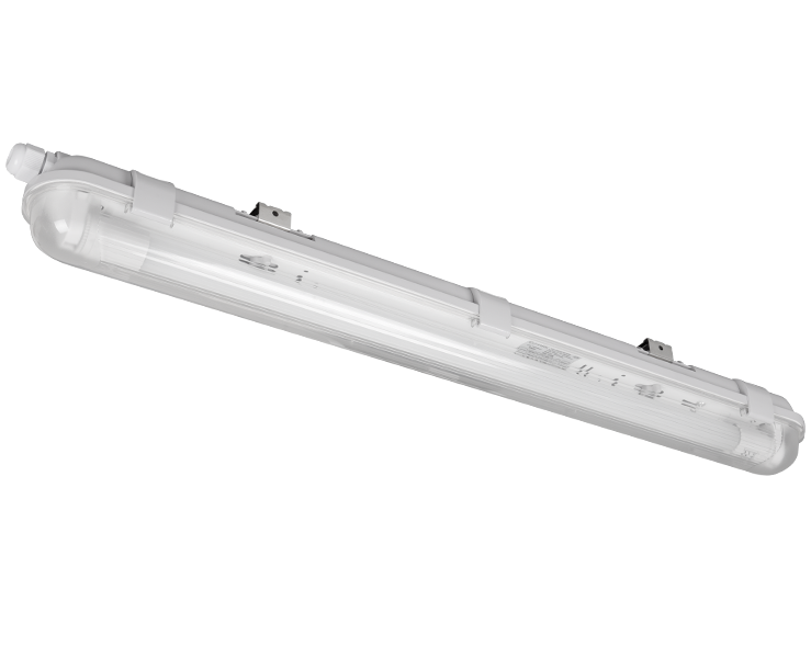 Elmark LED fénycsöves lámpatest, szürke, 1270x86 mm, 1440 lm, 4000 K, 1x18 W termék fő termékképe